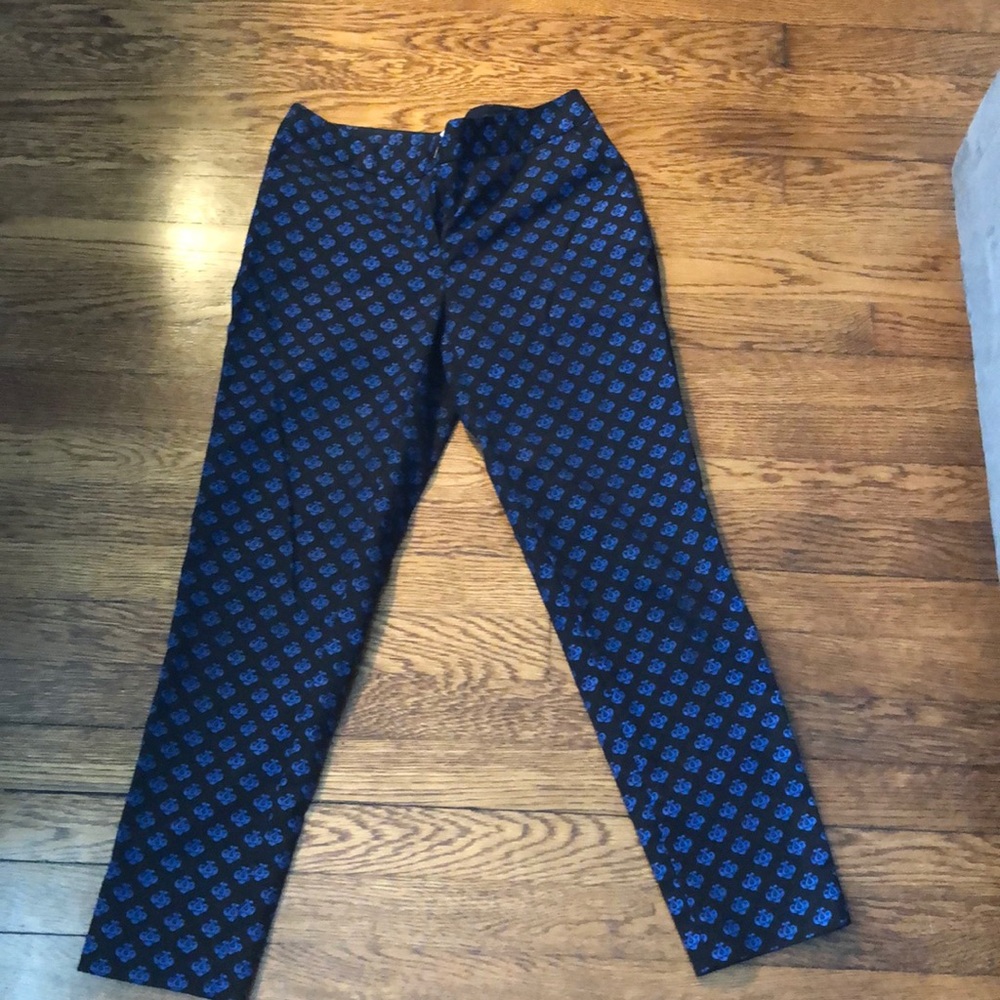 Black Patterned Pants Perfect For Work - image 3